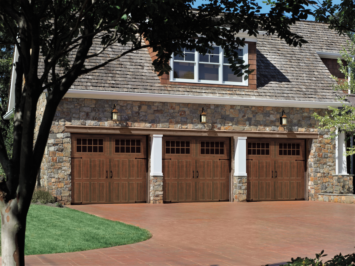 Because of their size, three-car garages cost more to build.