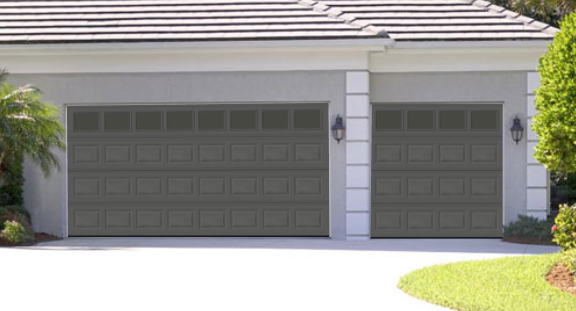 Amarr Lincoln Charcoal Gray Garage Door