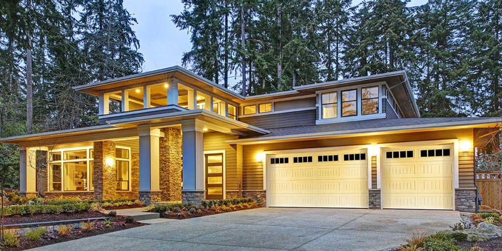 Your garage door can make a statement or blend into the style of your home.